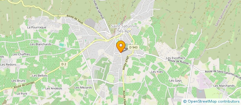 localisation de l'entreprise MADAME ALICE FLINIAUX  SAINT-SATURNIN-LES-APT