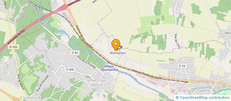 localisation de l'entreprise MADAME ALICE FLINOIS  CRECY-LA-CHAPELLE