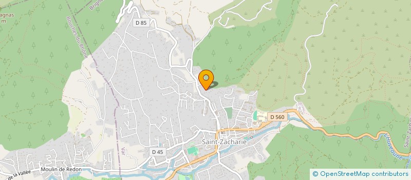 localisation de l'entreprise MADAME ALICE FLORENS  SAINT-ZACHARIE