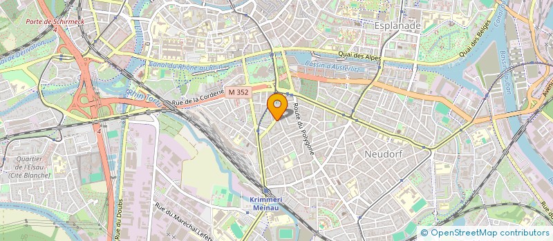 localisation de l'entreprise MADAME ALICE FORMHALS  STRASBOURG