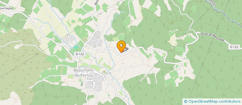 localisation de l'entreprise MADAME ALICE FORT  BEAUMONT-DE-PERTUIS