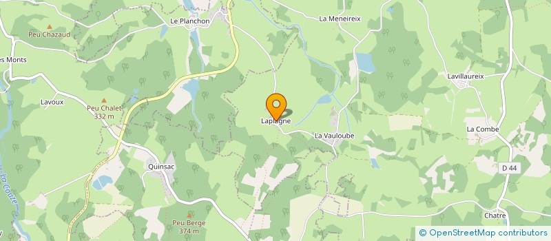 localisation de l'entreprise MADAME ALICE FOUGERAS à SAINT-SORNIN-LEULAC