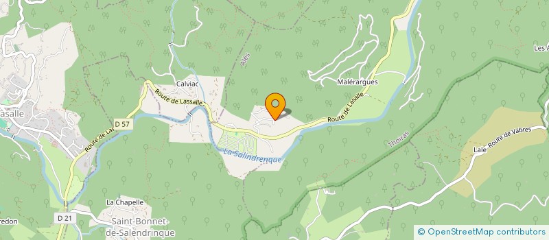 localisation de l'entreprise MADAME ALICE FRANQUEVILLE  THOIRAS