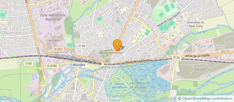 localisation de l'entreprise MADAME ALICE GALOPIN  BOURGES