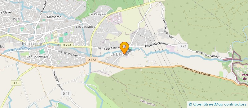 localisation de l'entreprise MADAME ALICE GARBAIL  LA BARBEN