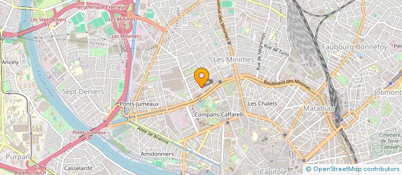 localisation de l'entreprise MADAME ALICE GARGOULLAUD à TOULOUSE