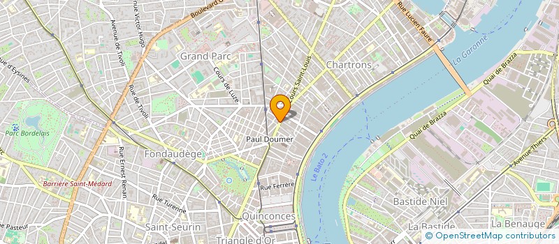 localisation de l'entreprise MADAME ALICE GARNIER  BORDEAUX