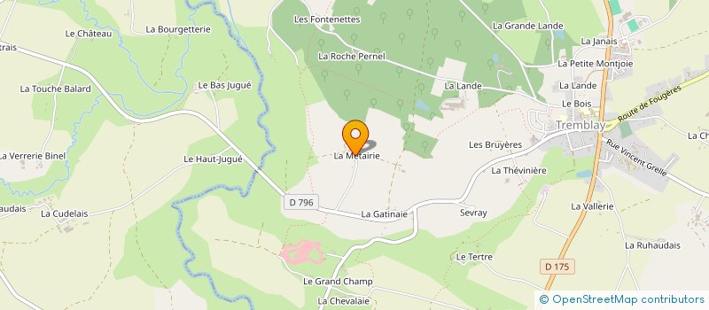 localisation de l'entreprise MADAME ALICE GAUPLE à VAL-COUESNON