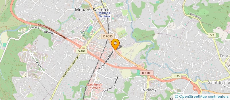 localisation de l'entreprise MADAME ALICE GAUTIER à MOUGINS