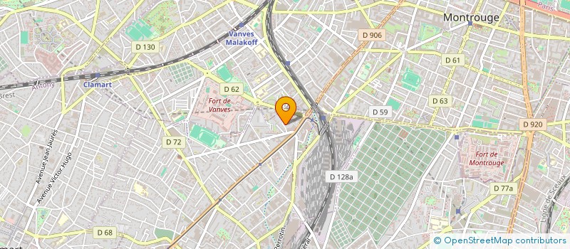 localisation de l'entreprise MADAME ALICE GAVALDA  CHATILLON