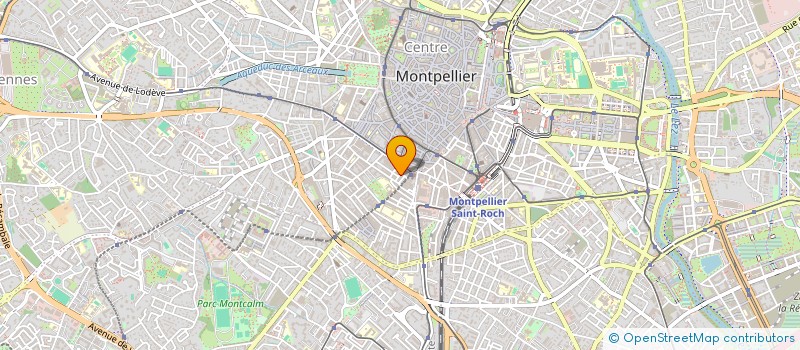 localisation de l'entreprise MADAME ALICE GENEVIEVE à MONTPELLIER