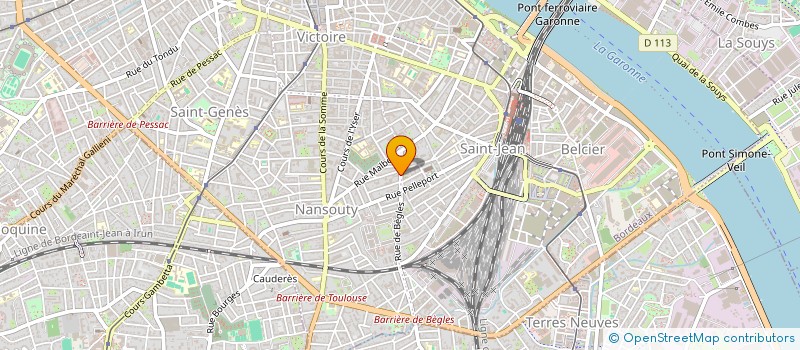 localisation de l'entreprise MADAME ALICE GOURBAT à BORDEAUX