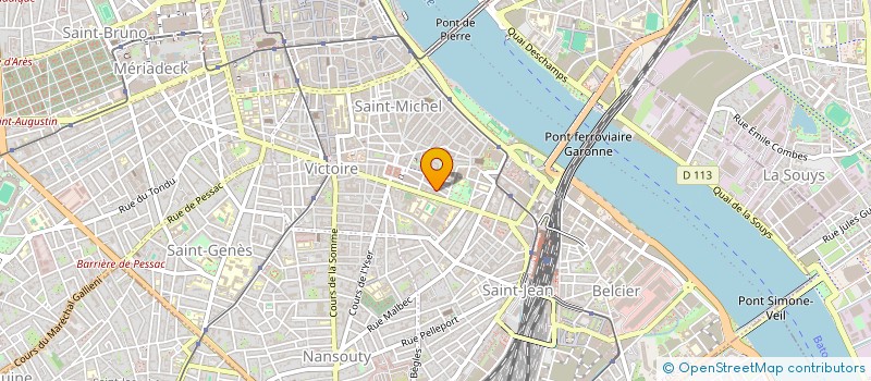 localisation de l'entreprise MADAME ALICE GRATEAU  BORDEAUX