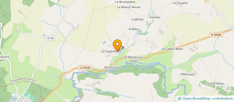 localisation de l'entreprise MADAME ALICE GRELET à LE BOUPERE