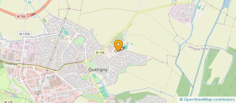 localisation de l'entreprise MADAME ALICE GUEDON  QUETIGNY