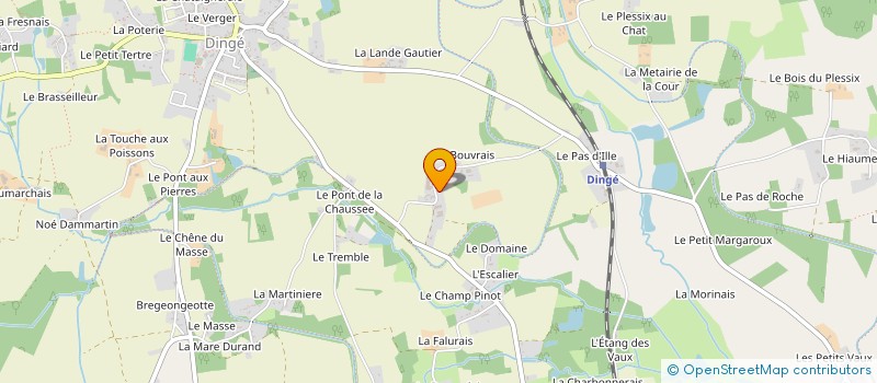 localisation de l'entreprise MADAME ALICE GUENERON  DINGE