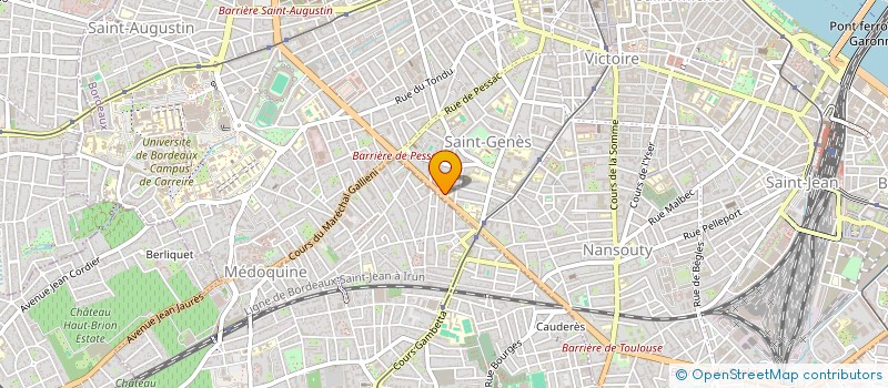 localisation de l'entreprise MADAME ALICE GUERCHET  BORDEAUX