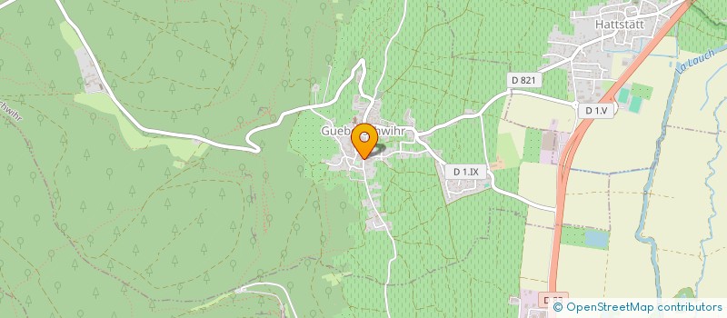 localisation de l'entreprise MADAME ALICE GUETH  GUEBERSCHWIHR