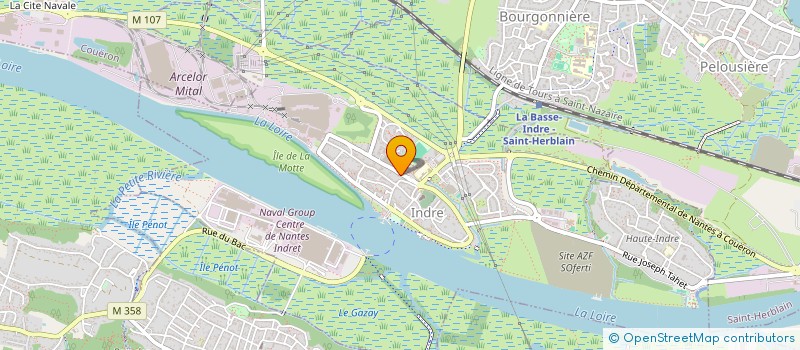 localisation de l'entreprise MADAME ALICE GUIBERT  INDRE