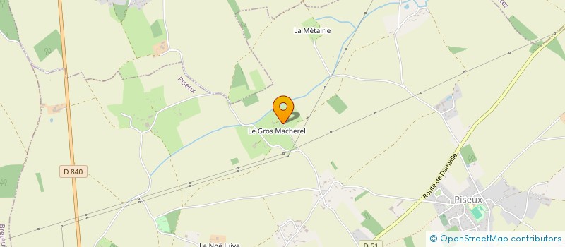 localisation de l'entreprise MADAME ALICE GUILLERM  PISEUX