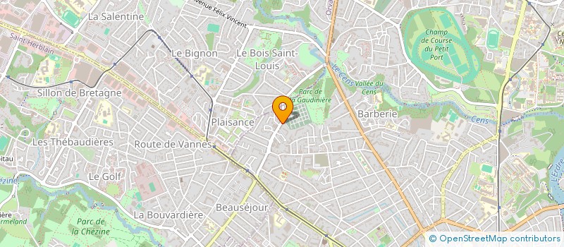 localisation de l'entreprise MADAME ALICE GUYADER à NANTES