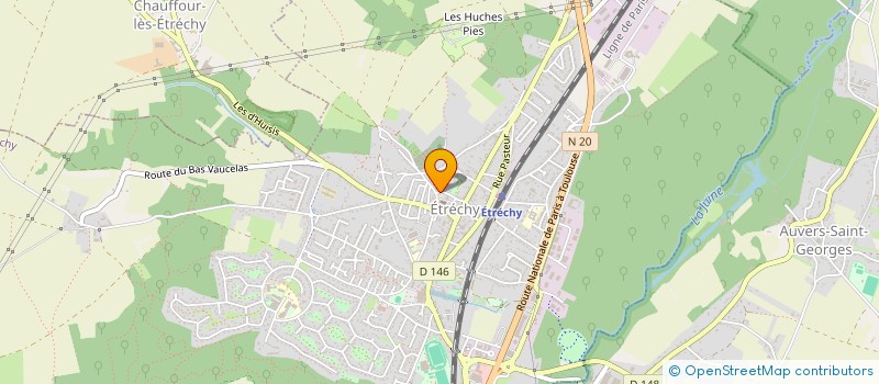 localisation de l'entreprise MADAME ALICE HA-PHAM  ETRECHY