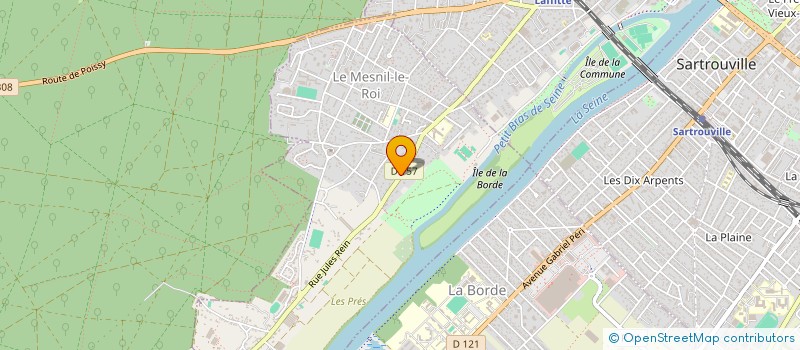 localisation de l'entreprise MADAME ALICE HABERT  LE MESNIL-LE-ROI