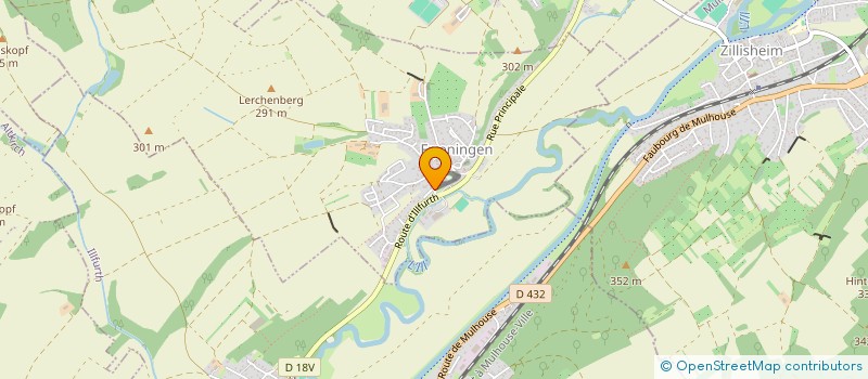 localisation de l'entreprise MADAME ALICE HARTMANN  SAINT-BERNARD