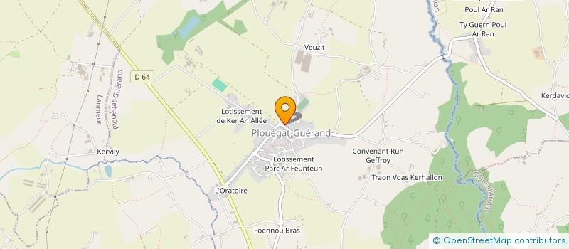 localisation de l'entreprise MADAME ALICE HEIT à PLOUEGAT-GUERAND