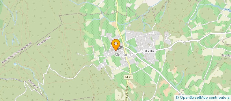 localisation de l'entreprise MADAME ALICE HEITZMANN  MONTAUD