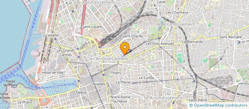 localisation de l'entreprise MADAME ALICE HEKIMYAN  MARSEILLE