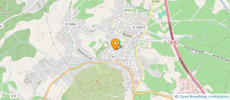 localisation de l'entreprise MADAME ALICE HERMAN  CLERMONT-L'HERAULT