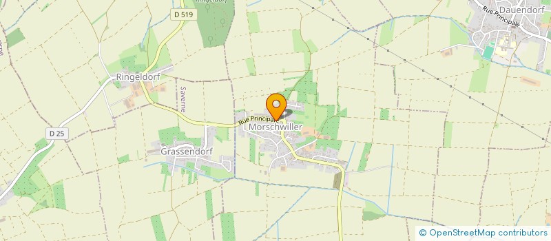 localisation de l'entreprise MADAME ALICE HOERTH  BUSWILLER