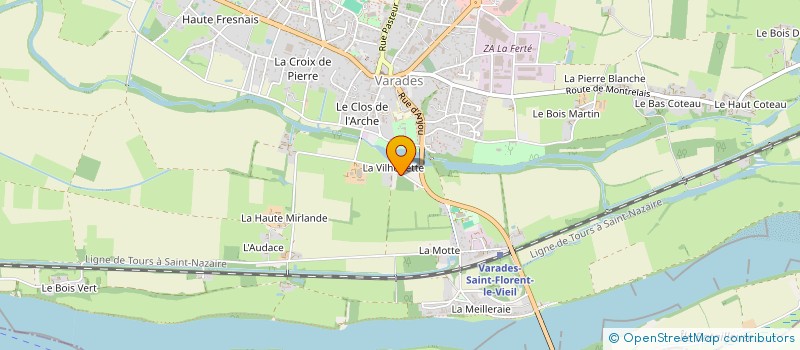 localisation de l'entreprise MADAME ALICE IMBERT  MAUGES-SUR-LOIRE