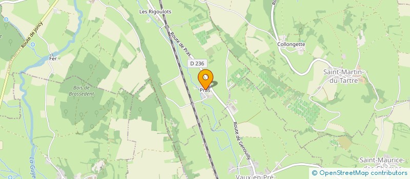 localisation de l'entreprise MADAME ALICE JANDOT  GENOUILLY