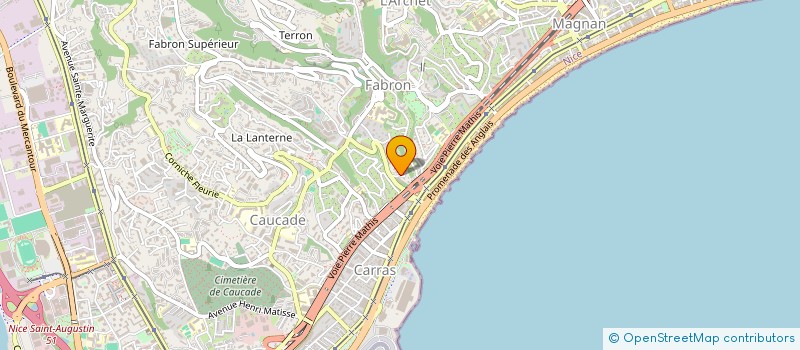 localisation de l'entreprise MADAME ALICE JANUEL à NICE
