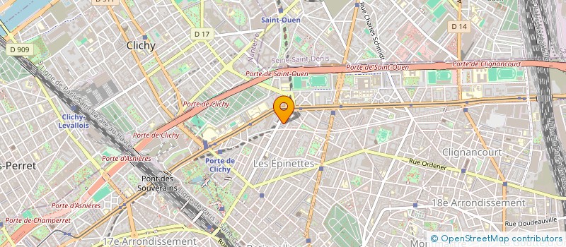 localisation de l'entreprise MADAME ALICE JEANNE THAIS VAN HAMME  PARIS