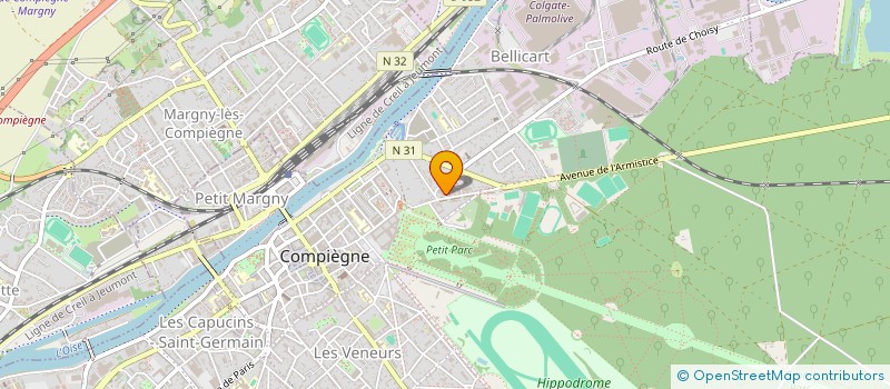 localisation de l'entreprise MADAME ALICE JEROME  PAU