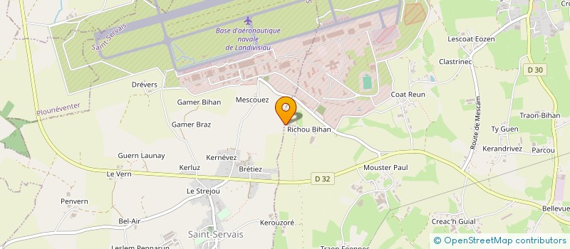 localisation de l'entreprise MADAME ALICE JEZEGOU à BODILIS