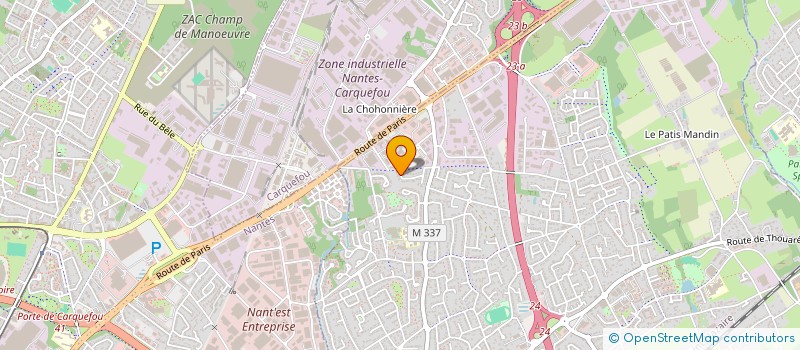 localisation de l'entreprise MADAME ALICE JOUAN à SAINTE-LUCE-SUR-LOIRE