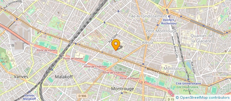 localisation de l'entreprise MADAME ALICE JYI  PARIS