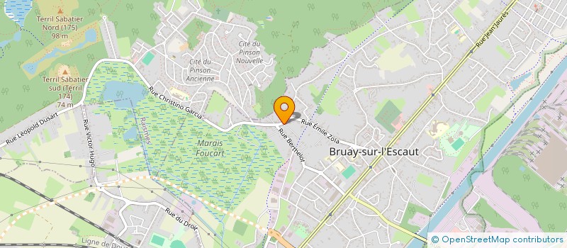 localisation de l'entreprise MADAME ALICE KASMI  BRUAY-SUR-L'ESCAUT