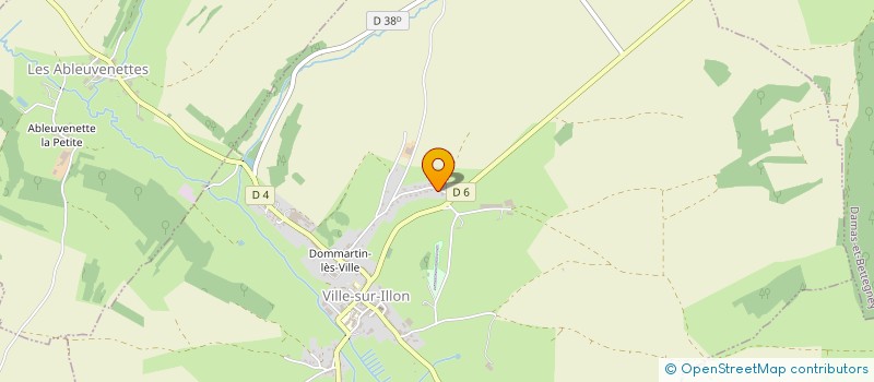 localisation de l'entreprise MADAME ALICE LABBE  VILLE-SUR-ILLON