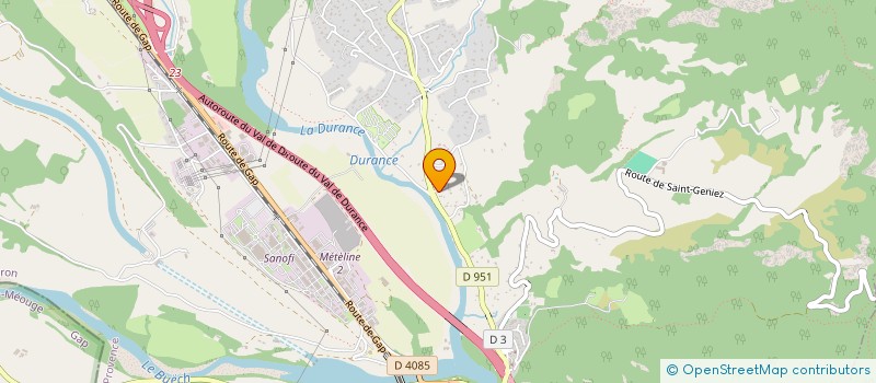 localisation de l'entreprise MADAME ALICE LACASSAGNE-FLOCH  SISTERON