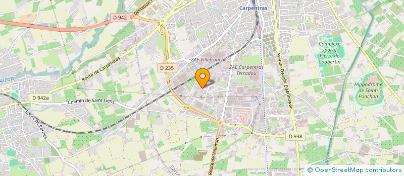 localisation de l'entreprise MADAME ALICE LACUESTA  CARPENTRAS