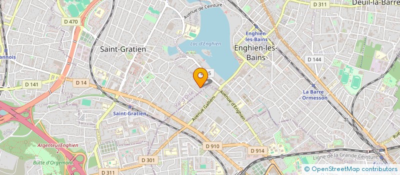 localisation de l'entreprise MADAME ALICE LAVIELLE  SAINT-GRATIEN