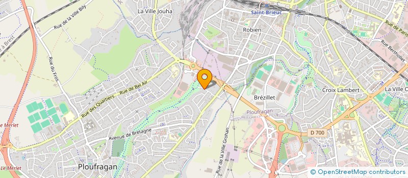 localisation de l'entreprise MADAME ALICE LE COZIC  PLOUFRAGAN