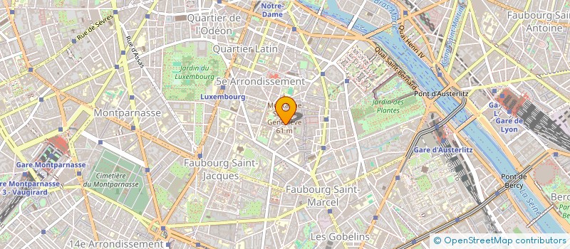 localisation de l'entreprise MADAME ALICE LE MOIGNE à SEVRES
