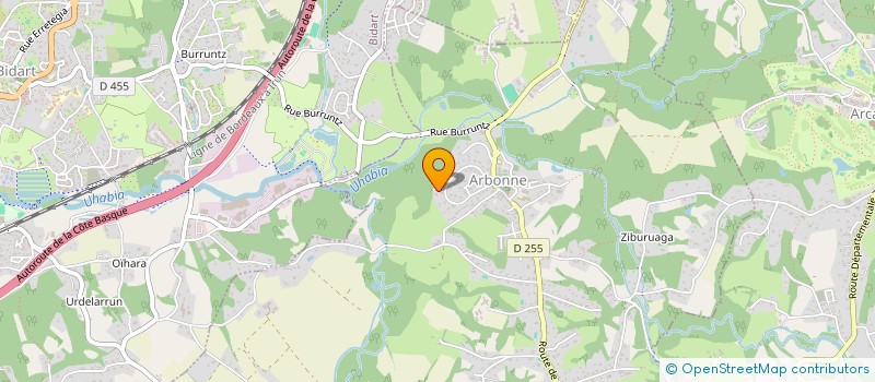 localisation de l'entreprise MADAME ALICE LE MOIGNE à BIDART