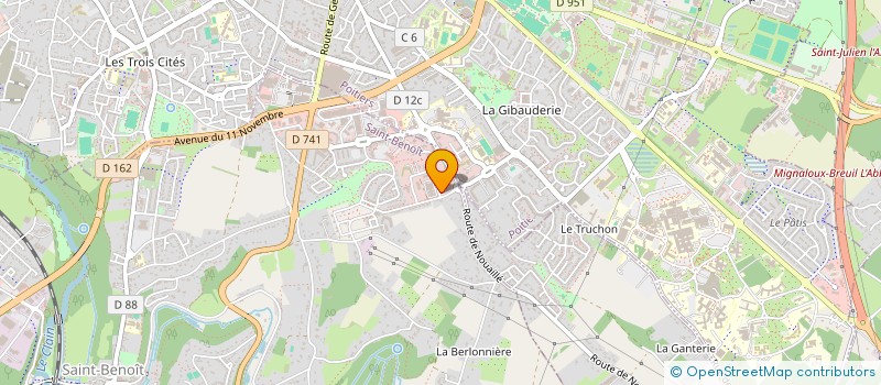 localisation de l'entreprise MADAME ALICE LE NIR à SAINT-BENOIT